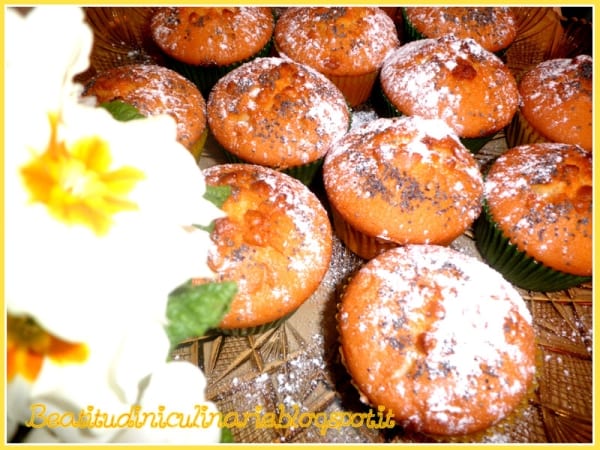muffins limone e papavero