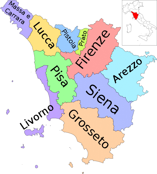 Province Toscana