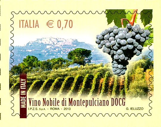 francobollo Montepulciano