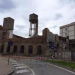 L'ex fabbrica in via Cavour nei pressi del vecchio ospedale (foto tratta da Facebook)