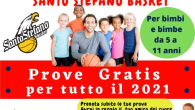 APD Santo Stefano minibasket 02.09.2021