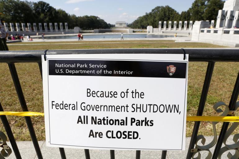 us gov shutdown national parks 1oct2013