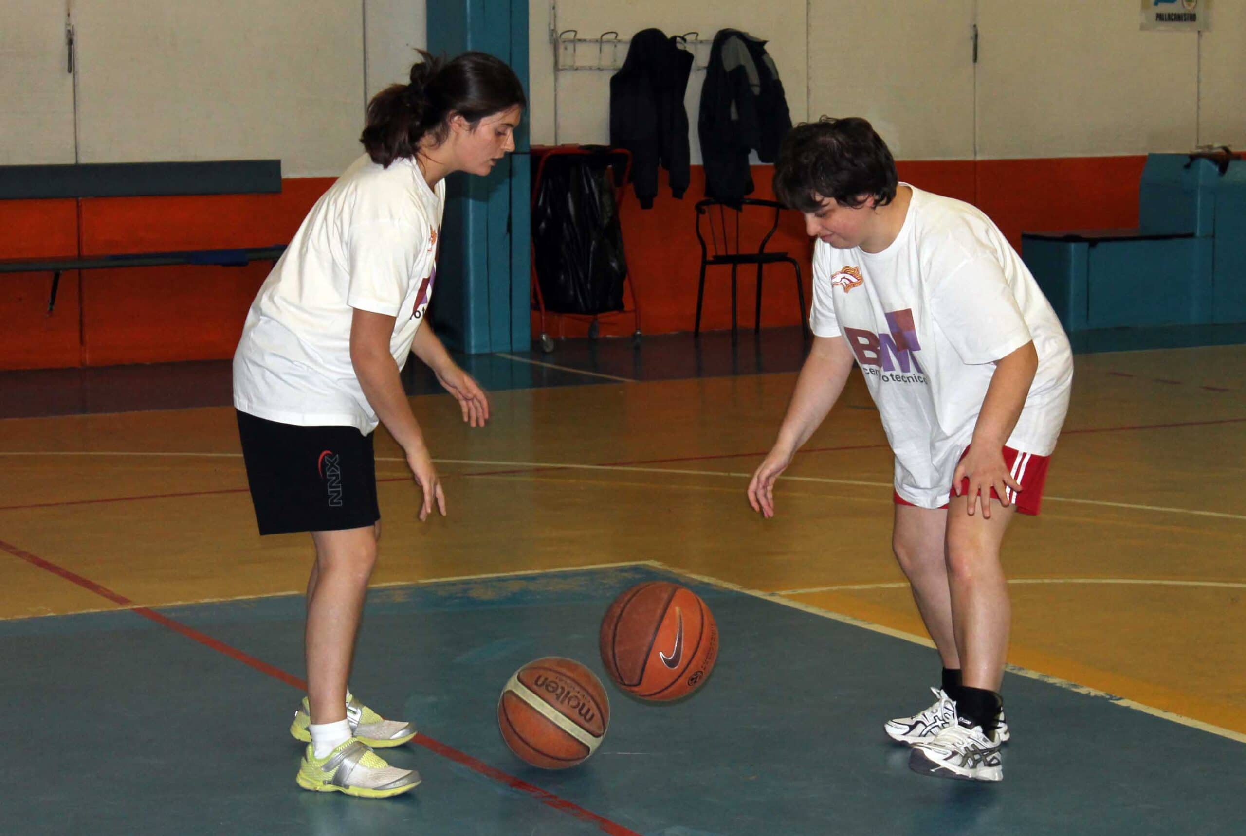 Scuola Basket Arezzo Allenamento di basket integrato 1