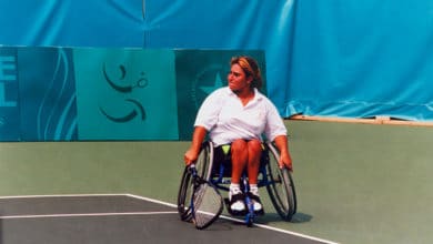 Wheelchair tennis Atlanta Paralympics 15